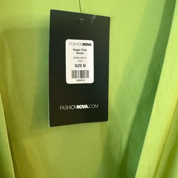Fashion Nova Sugar Free Dress in Green - Picture 5 of 7